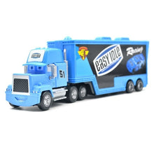 Load image into Gallery viewer, Disney Pixar Cars 2 3 Toy Lightning Mcqueen Jackson Storm Mack Uncletruck King 1:55 Diecast Metal Car Toy Children Birthday Gift