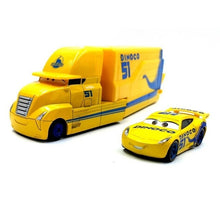 Load image into Gallery viewer, Disney Pixar Cars 2 3 Toy Lightning Mcqueen Jackson Storm Mack Uncletruck King 1:55 Diecast Metal Car Toy Children Birthday Gift