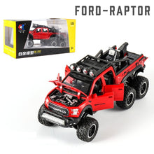 Load image into Gallery viewer, 1:24 ford f150 Car Model Alloy Car Die Cast Toy Car Model Pull Back Children's Toy Collectibles Free Shipping