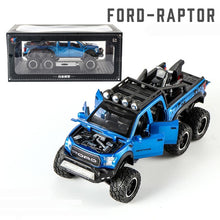 Load image into Gallery viewer, 1:24 ford f150 Car Model Alloy Car Die Cast Toy Car Model Pull Back Children's Toy Collectibles Free Shipping