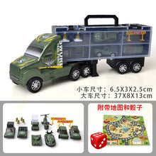 Load image into Gallery viewer, New Transport Car Container Carrier Big Truck Vehicles Toys With Mini Diecast Cars Model Toys For Children Boys Birthday Gifts