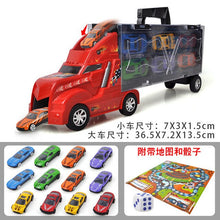 Load image into Gallery viewer, New Transport Car Container Carrier Big Truck Vehicles Toys With Mini Diecast Cars Model Toys For Children Boys Birthday Gifts