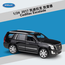 Load image into Gallery viewer, Welly 1:24 Cadillac Escalade alloy car model Diecasts & Toy Vehicles Collect gifts Non-remote control type transport toy