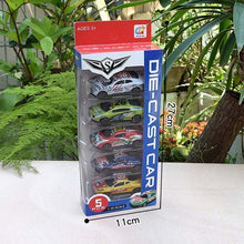 Load image into Gallery viewer, 5/10/20/48pcs Mini Alloy Car Model Diecasts Vehicle Toys Hot Plastic Wheels Box Pull Back Metal Auto Toy Car For Kids Boys Gifts