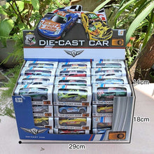 Load image into Gallery viewer, 5/10/20/48pcs Mini Alloy Car Model Diecasts Vehicle Toys Hot Plastic Wheels Box Pull Back Metal Auto Toy Car For Kids Boys Gifts
