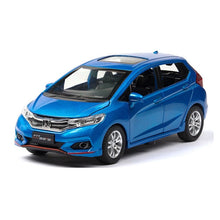 Load image into Gallery viewer, 1:32 Honda Fit Metal Toy Alloy Car Die Cast Toy Car Model Car Pull Back Children Toy Collectible Gift Free Shipping