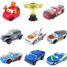 Load image into Gallery viewer, Disney Pixar Car 2 3 Lightning Mcqueen Vehicle Cars Model Metal 1:55 Hot Toys New Year Gift Present for Boys