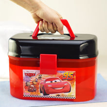 Load image into Gallery viewer, Disney Pixar Cars 2 3 Lightning Mcqueen Portable Storage Box Double Layers Car Toys Christmas New Year Gift for Kids
