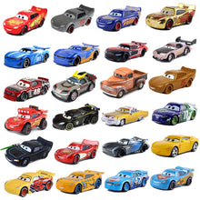 Load image into Gallery viewer, New Disney Pixar 2 3 Toy Car McQueen Jackson Storm 1:55 Cast Metal Alloy Toy Car Model Children's Birthday Christmas Gift
