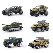 Load image into Gallery viewer, Coolplay 12pcs/set Mini Diecast Alloy Car 2in1 Model Engineering Toy Vehicles Carrier Truck with Ejection &amp; Carry Function Gifts
