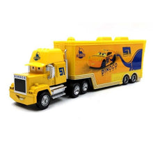 Load image into Gallery viewer, Disney Pixar Cars 2 3 Toy Lightning Mcqueen Jackson Storm Mack Uncletruck King 1:55 Diecast Metal Car Toy Children Birthday Gift

