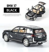 Load image into Gallery viewer, 1:24  BMW X7 Car Model Alloy Car Die Cast Toy Car Model Pull Back Children's Toy Collectibles Free Shipping
