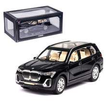 Load image into Gallery viewer, 1:24  BMW X7 Car Model Alloy Car Die Cast Toy Car Model Pull Back Children's Toy Collectibles Free Shipping
