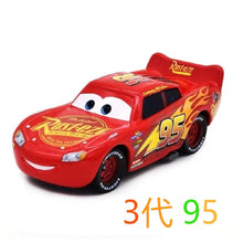 Load image into Gallery viewer, New Disney Pixar 2 3 Toy Car McQueen Jackson Storm 1:55 Cast Metal Alloy Toy Car Model Children's Birthday Christmas Gift
