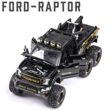 Load image into Gallery viewer, 1:24 ford f150 Car Model Alloy Car Die Cast Toy Car Model Pull Back Children's Toy Collectibles Free Shipping

