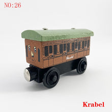 Load image into Gallery viewer, Thomas brand new 27 model style wooden train toy magnetic wooden Thomas train model baby child kid toy Christmas gift
