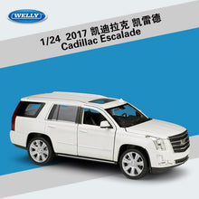 Load image into Gallery viewer, Welly 1:24 Cadillac Escalade alloy car model Diecasts &amp; Toy Vehicles Collect gifts Non-remote control type transport toy
