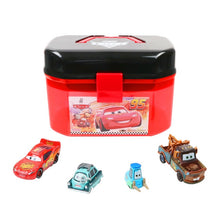 Load image into Gallery viewer, Disney Pixar Cars 2 3 Lightning Mcqueen Portable Storage Box Double Layers Car Toys Christmas New Year Gift for Kids
