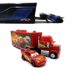 Load image into Gallery viewer, Disney Pixar Cars 2 3 Toy Lightning Mcqueen Jackson Storm Mack Uncletruck King 1:55 Diecast Metal Car Toy Children Birthday Gift
